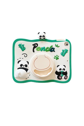 Apple Uyumlu iPad Air 11inç M2 2024 Kılıf Cute Dolls Standlı Eğlenceli 3d Karekterli Çocuk Kılıfı A2902 A2903 A2904 Kılıf
