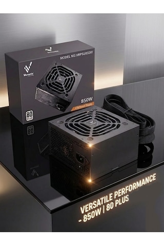 Versatile 850w Power Supply 80 Plus Atx Güç Kaynağı 12cm Fanlı