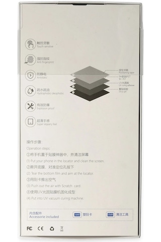 Newface Samsung Galaxy Uyumlu S8 Plus Uv Polymer Nano Semeglbl - 86 Ekran Koruyucu