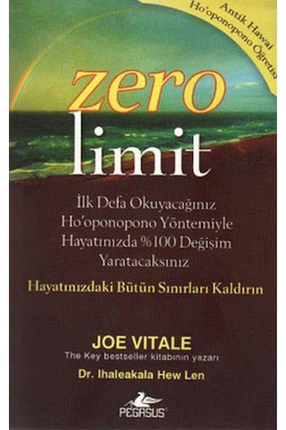 Zero Limit Joe Vitale Pegasus Yayınları