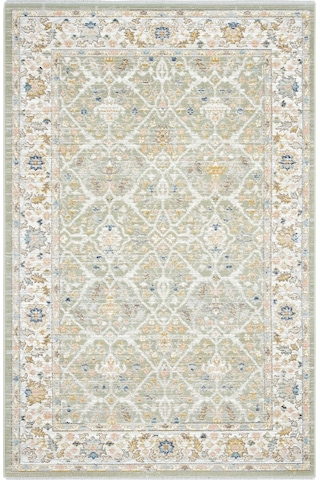 Cool Halı Zaraf Mint Yeşil Halı Etnik Desen İnce Eskitme Vintage Halı Oturma Odası Salon Yazlık Halı