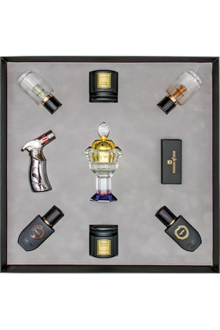 Touch Of Oud 9 Pieces Gift Set Iıı Lüks Parfüm, Tütsü Ve Esans Yağları Hediye Seti