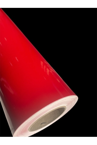 Packline Marketing Parlak Kırmızı Buzdolabı Kaplama Folyosu 61cm X 1metre