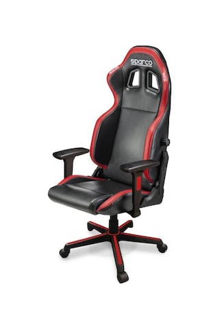 Sparco Icon Ofis Ve Oyuncu Koltuğu Deri Siyah Kırmızı 998nrrs Siyah - Kırmızı
