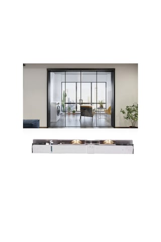 Vkemall Alüminyum Pencere Kayar Kapı Rulmanı - Paslanmaz Çelik Gövde, Bakır Çift Yataklı, 45-80kg Yük Kapasitesi, Sesiz Ve Dayanıklı Diğer