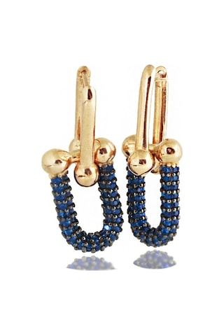 Masaliko Mito Küpe - 925 Ayar Gümüş, Minimal Ve Işıltı Zarafet Altın