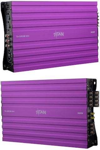 Magicvoice Titan-804 4 Kanallı Max 1600 Watt Oto Amfi-anfi