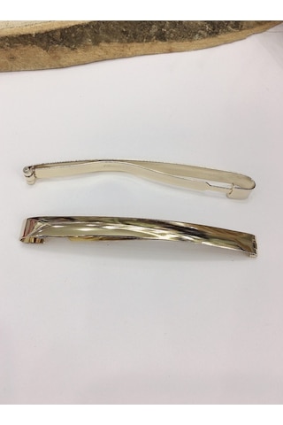 Metal Klasik Saç Tokası 2 Adet