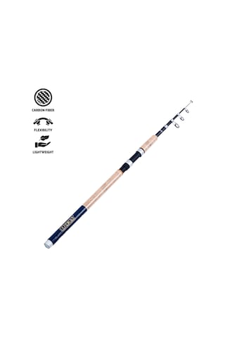 Teleskopik Karbon Spin Olta Kamışı - Ocean - 210cm 40/80 Gr - Mantar Sap