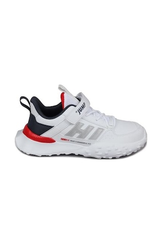 Jump 29602 Cırtlı Üniseks Çocuk Sneaker Günlük Spor Ayakkabı Beyaz Beyaz