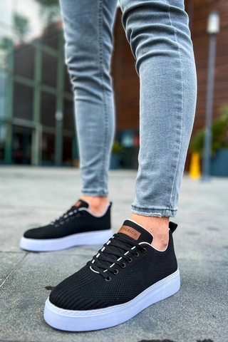 Ch413 - Tbt Crew Erkek Ayakkabı Sıyah Çok Renkli