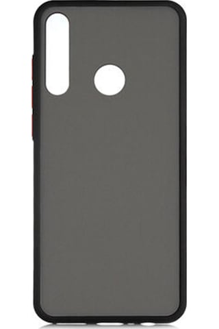 Nettech Huawei Y6p Uyumlu Montreal Seri Arka Koruma Kılıf - Siyah Siyah