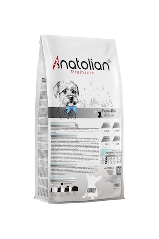 Anatolian Premium Mini Puppy Kuzulu Küçük Irk Yavru Köpek Maması 2 x 2 KG