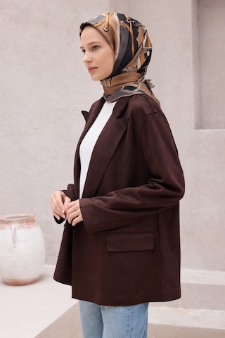 BELLİ Obje Desen İpek Twill Eşarp 4205d01 Füme - 83