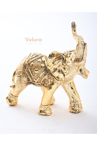 Timur Gold Fil Biblo & Heykel & Büst & Figür