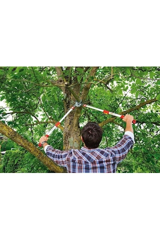 Wolf Garten Power Cut RR900T Kalın Dal Budama Makası Py-Pass 65-90 Cm Kırmızı