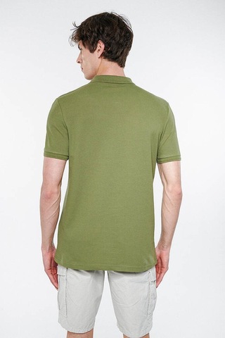Mavi M064946-28524-23y Erkek Polo T-shirt Yeşil M064946-28524-R1938 Yeşil