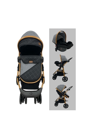 Bebegold Travel Sistem Pusetli Çift Yönlü Seyahat Sistem Bebek Arabası