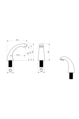 Jakuzi Bataryası 4'lü Krom