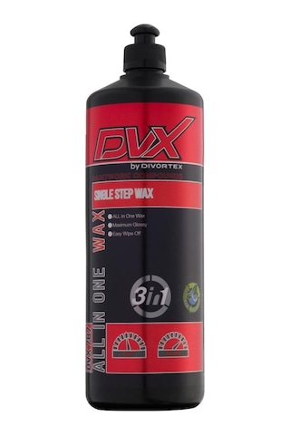 Dvx Single Step Wax 3'ü 1 Arada Pasta Cila Boya Koruma. 1 L Dvx