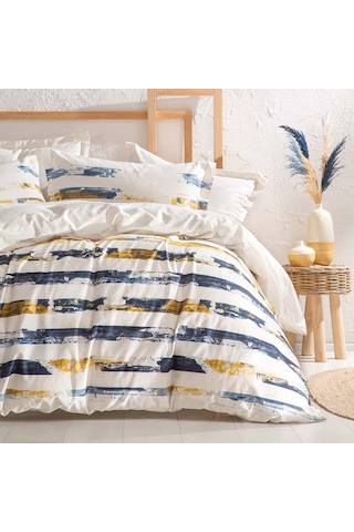 Yataş Bedding Stain Ranforce Çift Kişilik Nevresim Takımı - Bej