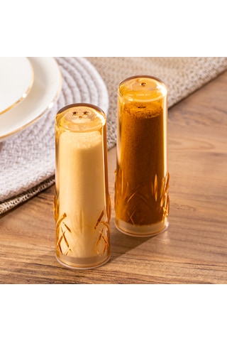 Perotti 4345 Melody 2'li Akrilik Tuzluk Biberlik 11 Cm