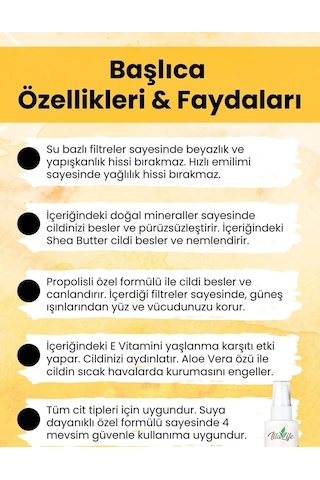 İlla Life D Vitamini Etkili Spf 50+Faktörlü Güneş Kremi