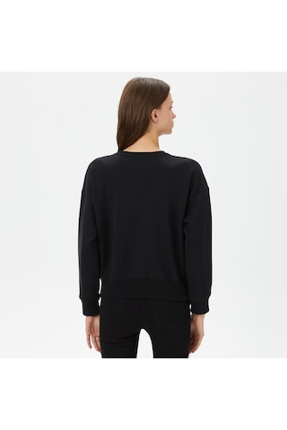 Columbia Bar Split Kadın Siyah Günlük Sweatshirt 9250007010 Siyah