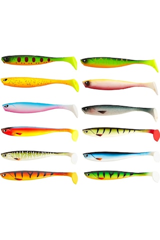 Lucky John Basara 3D Soft Swim 2.5 (6.35 Cm) 8P Silikon Yem