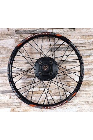 Ride İt Jant Komple Siyah Arka Jant Yüksek Göbek 1.20 X 19 '-