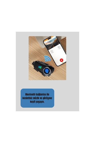 Su Geçirmez Bluetooth Kask Kulaklık Ve 1080p Kamera Özellikli Motosiklet Interkom Sistemi