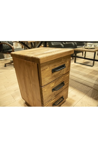 Masif Ahşap Keson Açık Ceviz