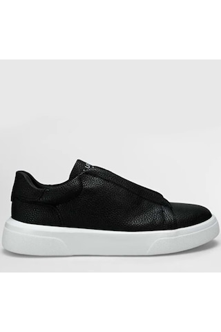 Lufian Dante Siyah Sneaker Erkek Deri Ayakkabı