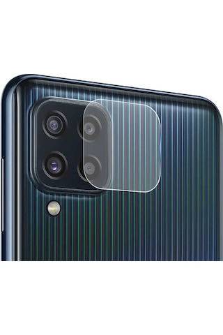 Samsung Uyumlu Galaxy M22 Nano Kamera Lens Koruma Camı Renksiz