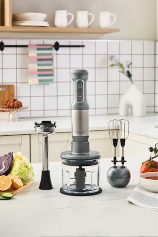 Karaca Mastermaid Prosteel Cam Hazneli 1000 W Mikser Blender Set