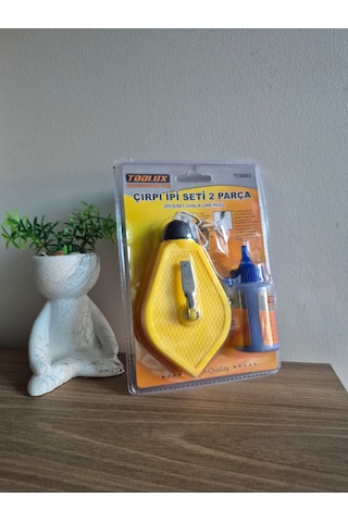 Toolux Çırpı İpi Seti 2 Parça - Tebeşirli İşaretleme İpi