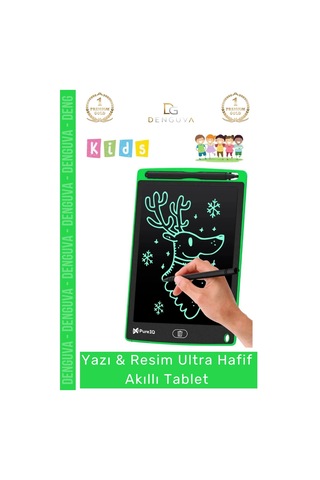 Akıllıtablet Lcd Grafik Çizim Not Yazma Silinebilir Dijital Yazı Tahtası Resim Akıllı Tablet 8,5 In