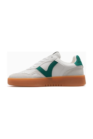 Lufian Elsa Kadın Deri Sneaker Ayakkabı 26y 121230058 Yeşil