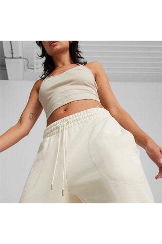 Puma Infuse Kadın Relaxed Eşofman Altı 624306 87 Beyaz