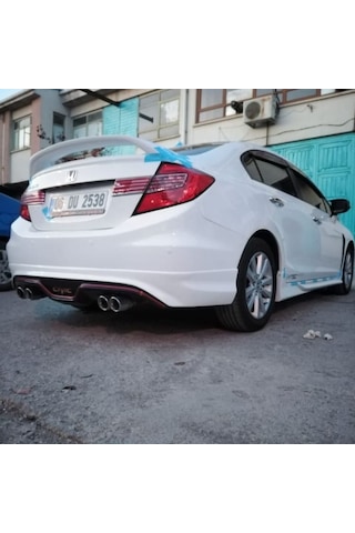 HONDA CİVİC FB7 ARKA TAMPON EKİ CUSTOM