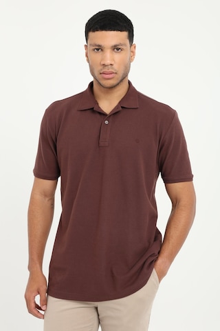 Dufy Erkek Slim Fit Polo Yaka Kahve T-shirt-19297