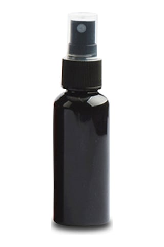 Mufunye Siyah 50ml Taşınabilir Pet Sprey Şişesi, Pp Toz Koruyucu Kapaklı, Su Geçirmez Ve Dayanıklı Diğer