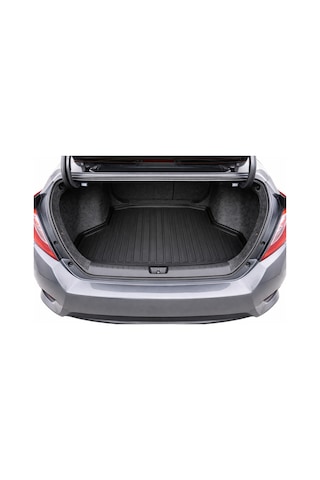 Honda Civic 2016-2021 Sedan Bagaj Havuzu 3d Araca Özel Yüksek Kenarlı