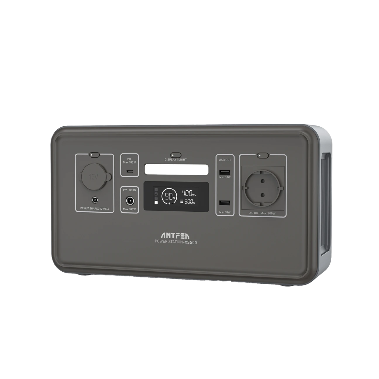 Antfea Xs500f Taşınabilir Güç Sistemi - Gri 500w Mini