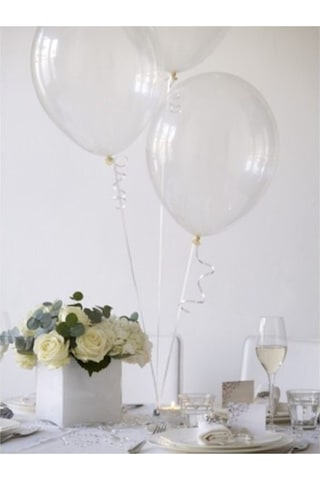 12 Inç Şeffaf LATEX  Balon 10'lu