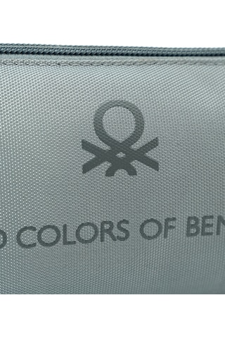 United Colors Of Benetton.tek Gözlü Kalem Çanta 20959 Gri