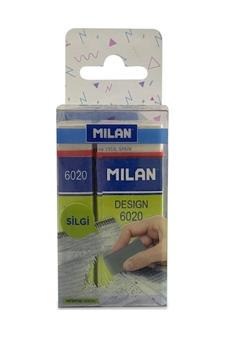 Milan Desıgn 6020 Silgi Blister - 3lü