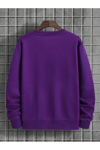 Altamira Erkek La Baskı Bisiklet Yaka Sweatshirt 001