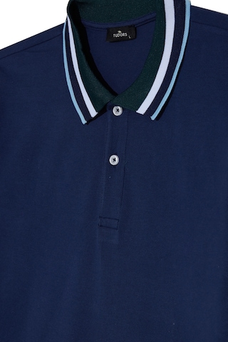 Erkek Slim Fit Dar Kesim %100 Pamuk Lacivert Polo Yaka Tişört-50176 Lacivert