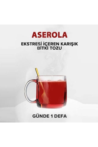 Narcissa Aserola Ekstresi İçeren Karışık Bitki Tozu 200 G